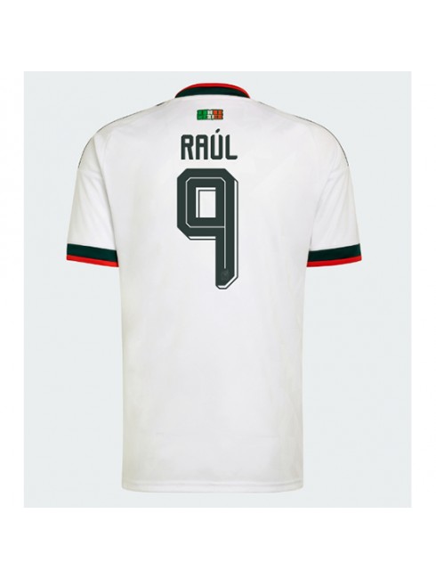 Mexiko Raul Jimenez #9 Replika Borta Kläder VM 2026 Kortärmad Mexiko Raul Jimenez #9 Replika Borta Kläder VM 2026 Kortärmad